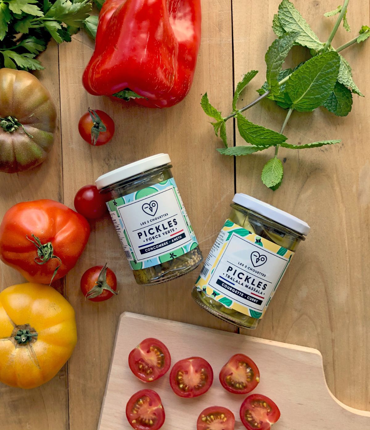 Pickles de Courgette au Curry